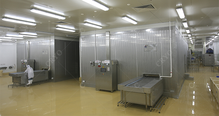 +12~+18C processing room for seafood