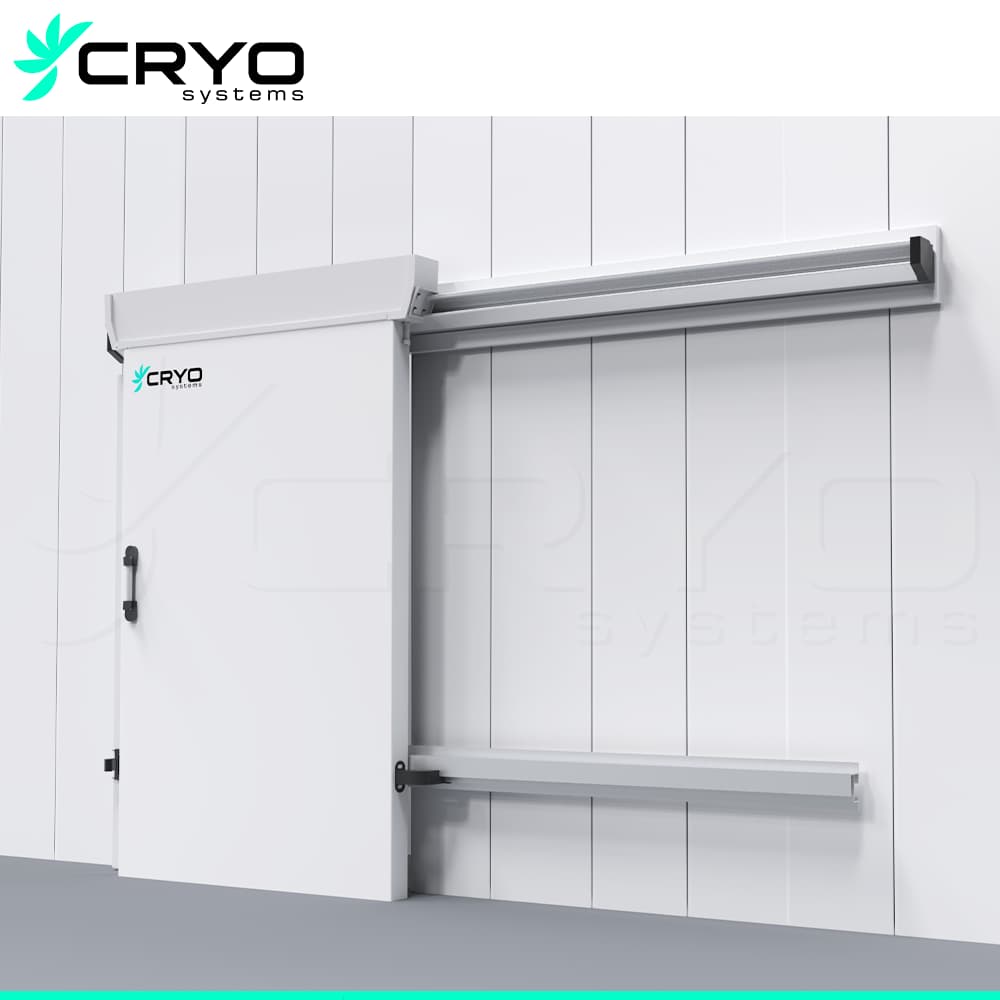 Manual sliding door