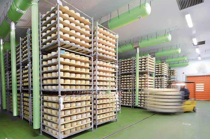 cheese storage cold room