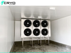 vertical balst freezer evaporator