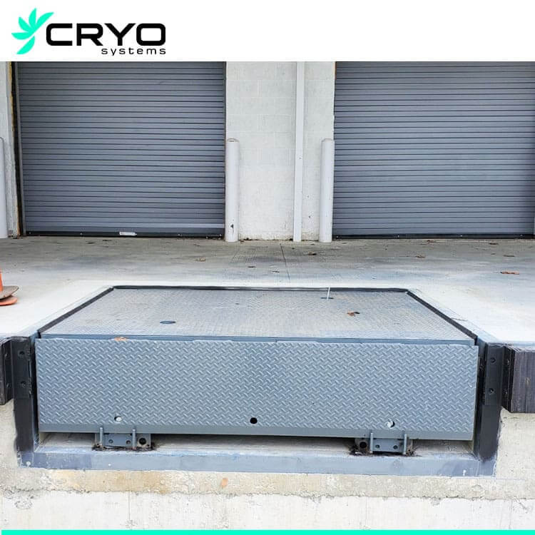 installed loading dock leveler