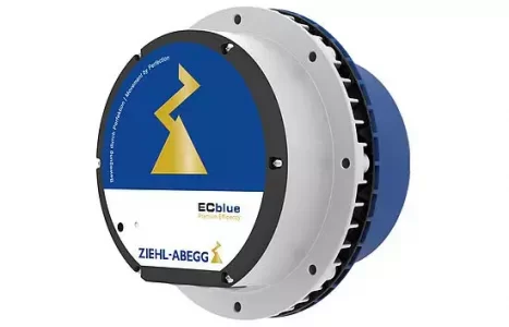 German ZIEHL-ABEGG fan motors